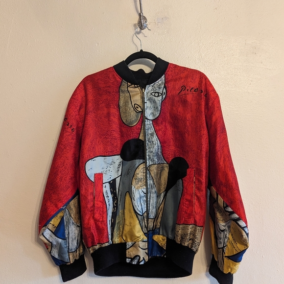 Jackets & Blazers - Vintage Picasso bomber jacket